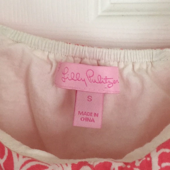 Lilly Pulitzer cotton dress sz Small EUC - Picture 4 of 4